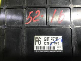 Блок управления efi SUBARU LEGACY BP5 EJ204 22611AK191 3 ракурс