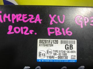 Электронный блок SUBARU IMPREZA GJ2 FB16 88281FJ120 3 ракурс