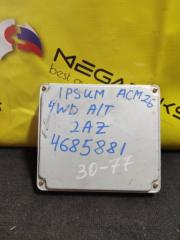 Блок управления efi TOYOTA IPSUM ACM26 2AZ-FE 89661-44370 1 ракурс
