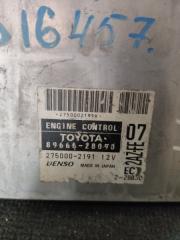 Блок управления efi TOYOTA ESTIMA ACR30 2AZ-FE 89666-28090 2 ракурс