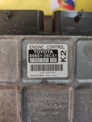 Блок управления efi TOYOTA VOXY ZRR75 3ZR-FAE 89661-28C51 2 ракурс