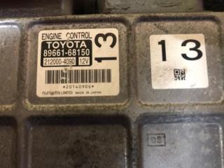 Блок управления efi TOYOTA WISH ZGE20 2ZR-FAE 89661-68150 1 ракурс