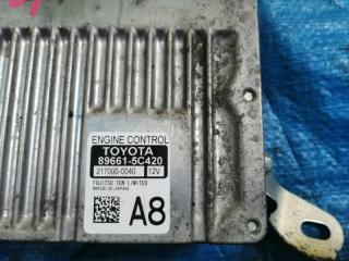 Блок управления efi TOYOTA PROBOX NCP165 1NZ-FE 89661-5C420 3 ракурс