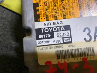 Блок управления airbag TOYOTA AQUA NHP10 1NZ-FXE 89170-52J30 2 ракурс