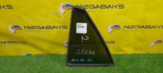 Форточка двери левая задняя TOYOTA HARRIER ACU30W 2AZ-FE 1 ракурс