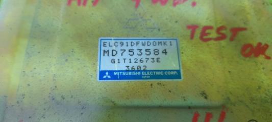 Блок управления efi MITSUBISHI LANCER CD3A 4G91 MD753584 3 ракурс