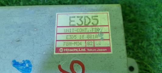 Блок управления efi MAZDA FAMILIA BW3W E3 E3D5 18 881A 3 ракурс
