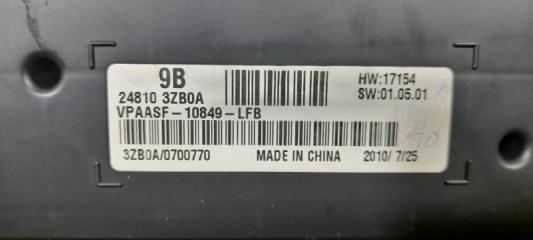 Спидометр NISSAN DUALIS KJ10 MR20DE 248103ZB0A 3 ракурс