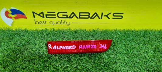 Катафот в бампер правый задний TOYOTA ALPHARD ANH20 7403 1 ракурс