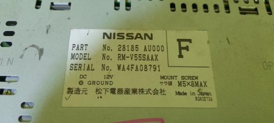 Магнитофон NISSAN PRIMERA TNP12 28185AU000 2 ракурс