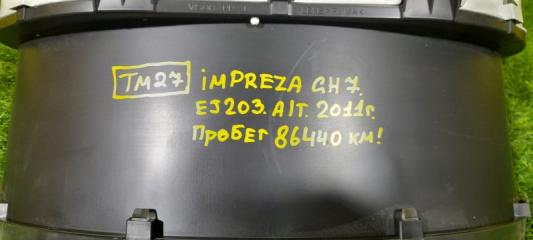 Спидометр SUBARU IMPREZA GH7 EJ203 85015FG220 2 ракурс