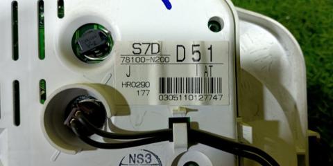 Спидометр HONDA STREAM RN4 K20A 78100-S7D-N200 2 ракурс