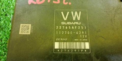 Блок управления efi SUBARU IMPREZA GJ3 FB16 22765AF251 2 ракурс