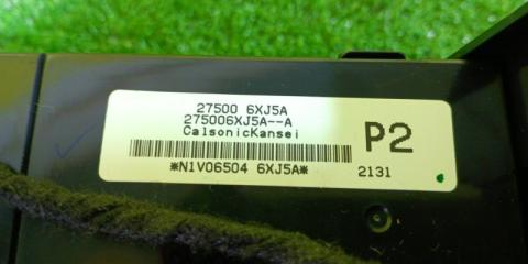 Блок управления климат-контролем NISSAN NOTE SNE13 HR12DE 27500 6XJ5A 3 ракурс