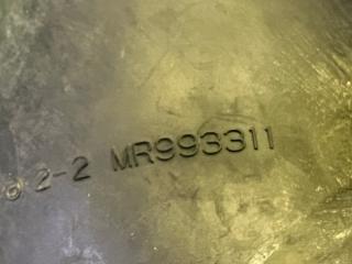 Патрубок воздушного фильтра MITSUBISHI LANCER CS2A 4G15 MR993311 4 ракурс
