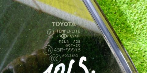 Форточка двери левая задняя TOYOTA HARRIER MCU30 3 ракурс