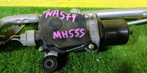 Мотор дворников передний SUZUKI WAGON R MH55S R06A 38100-63R00 2 ракурс