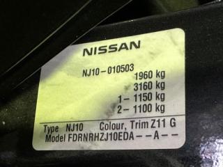 Nose cut NISSAN DUALIS NJ10 MR20DE 2 ракурс