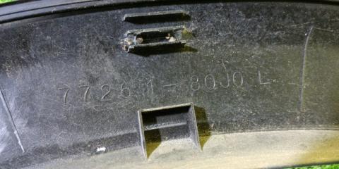 Дефендер левый задний SUZUKI SX4 YB11S M15A 77261-80J0 5 ракурс