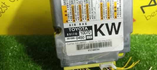 Блок управления airbag TOYOTA C-HR ZYX10 2ZR-FXE 89170-10070 2 ракурс