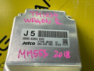 Блок управления акпп SUZUKI WAGON R MH55S R06A 3888063R50 4 ракурс
