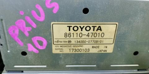 Блок управления климат-контролем TOYOTA PRIUS NHW10 74134-62101 4 ракурс
