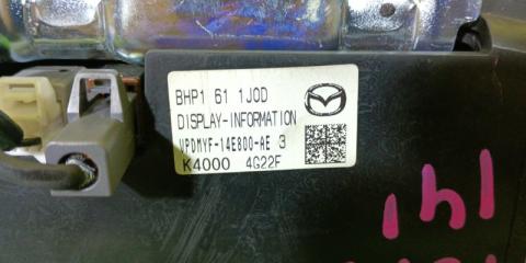 Монитор MAZDA AXELA BM2FS BHP1611J0D 5 ракурс