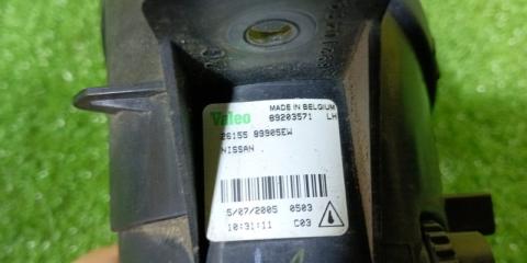Туманка левая NISSAN PRESAGE TNU31 QR25DE 26155 89905 4 ракурс