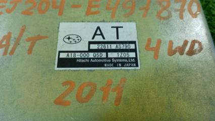 Блок управления efi SUBARU EXIGA YA5 EJ204 22611AS790 2 ракурс