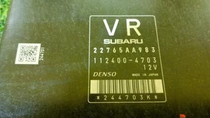 Блок управления efi SUBARU EXIGA YA9 EJ253 22765AA983 2 ракурс