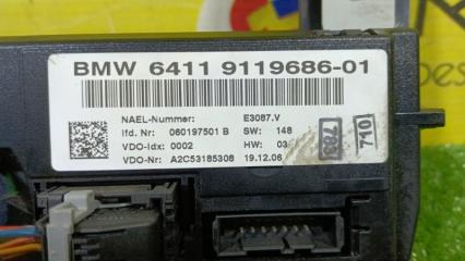 Блок управления климат-контролем BMW 3-SERIES E90 N52B25 6411 9119686-01 4 ракурс