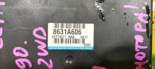 Блок управления efi MITSUBISHI COLT Z21A 4A90 8631A606 4 ракурс
