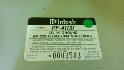 Магнитофон SUBARU LEGACY BP5 EJ203 PF-41131 3 ракурс