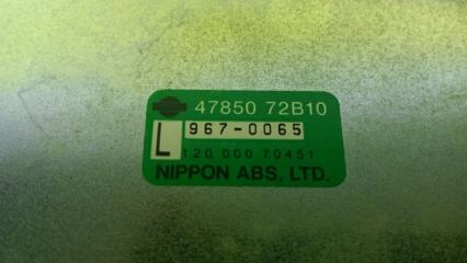 Блок управления abs NISSAN MARCH HK11 CG13DE 4785072B10 2 ракурс
