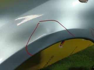 Крыло левое переднее SUBARU IMPREZA GG2 EJ152 57110FE130 4 ракурс