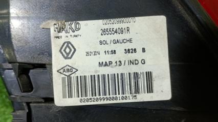 Стоп-сигнал левый RENAULT CLIO BH98 H5F 265554091R 5 ракурс