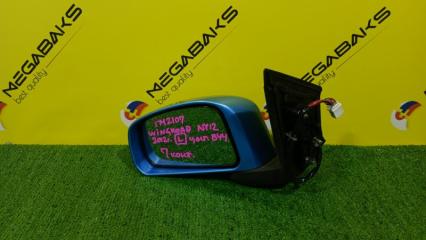 Зеркало левое NISSAN WINGROAD NY12 HR15DE 96302CZ21B 4 ракурс
