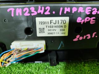 Блок управления климат-контролем SUBARU XV GPE FB20 72311FJ170 5 ракурс