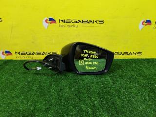Зеркало правое NISSAN LEAF AZE0 EM57 963014NN0A 5 ракурс