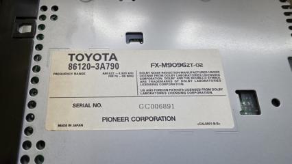 Магнитофон TOYOTA CROWN JZS173 1JZ-GE 861203A790 4 ракурс