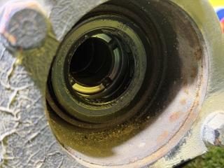 Редуктор передний MITSUBISHI PAJERO MINI H56A 4A30 MR208598 3 ракурс