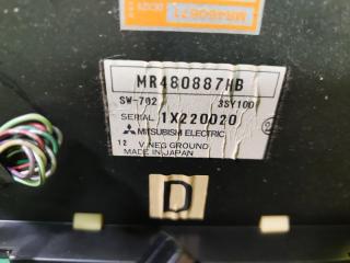 Блок управления климат-контролем MITSUBISHI AIRTREK CU2W 4G63 MR480887HB 5 ракурс