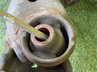 Балка подвески задняя NISSAN GLORIA HY33 VQ30DET 3831143M10 5 ракурс