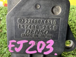 Расходомер воздушный SUBARU LEGACY BP5 EJ203 22680AA310 2 ракурс