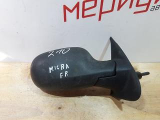 Фото запчасти зеркало правое механическое NISSAN MICRA 2006 Б/У запчасть Запчасть зеркало правое механическое NISSAN MICRA 2006