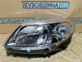 Фара левая Sandero 2009-2014 хром маска