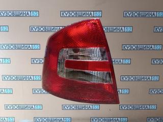 Запчасть фонарь левый Skoda Octavia A5 2004-2008
