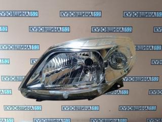 Фара левая Renault Sandero 2009-2014 хром маска 8200733878 новая