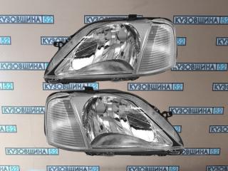 Запчасть фара комплект Renault Logan 1 2004-2008