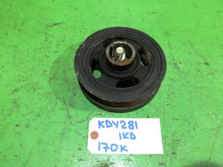 Шкив коленвала TOYOTA DYNA KDY281 1KD-FTV 2 ракурс